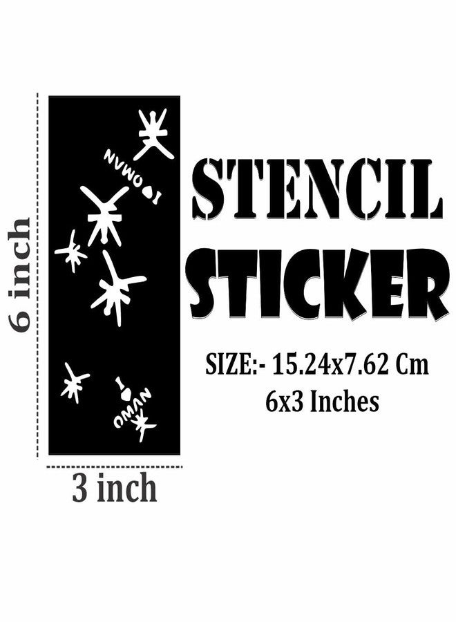 Komstec Floral and Traditional Mehndi Sticker Sheets for DIY Creative Fun - Image 4